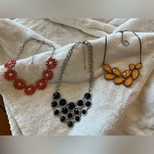 Costume Statement Necklace Set